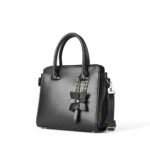 Women’s Black Floweret Shoulder Bag - Image 2