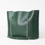 Women’s Green Daily Tote Bag - Image 2