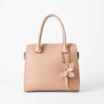Women’s Peach Floweret Shoulder Bag