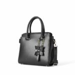 Women’s Black Floweret Shoulder Bag - Image 4